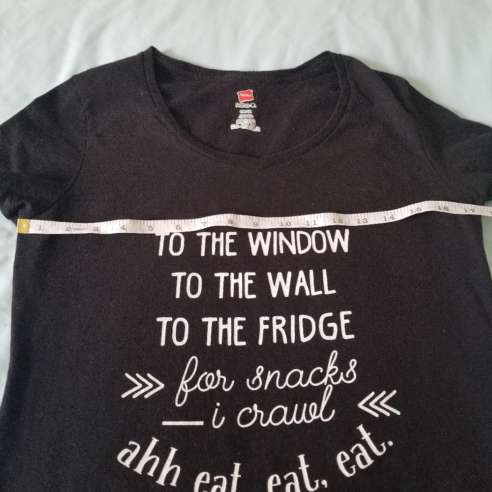 💙 (3 for $20) NWOT Funny Black T Shirt S - Picture 5 of 5